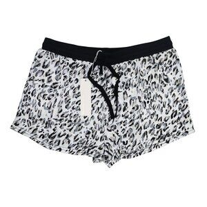 Bare Necessities Satin Drawstring Waist Loungewear Women's Sleep Shorts NWT